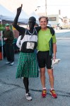 Tom poses with Miles at the Halfway to St. Patrick's Day 5K