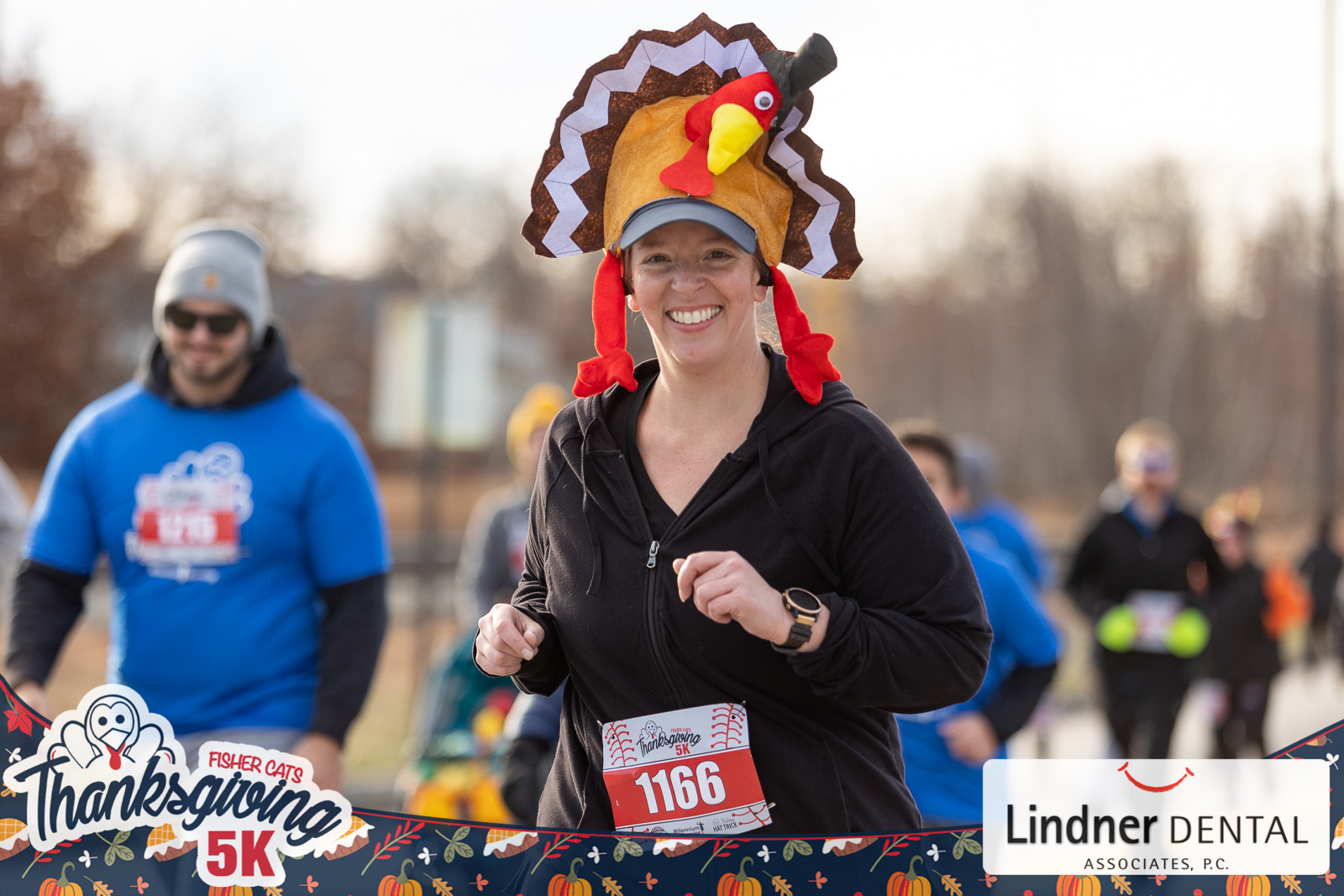 PHOTOS: NH Fisher Cats Thanksgiving 5k – 2021